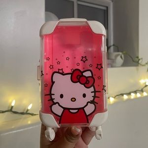 Hello kitty luggage bag container